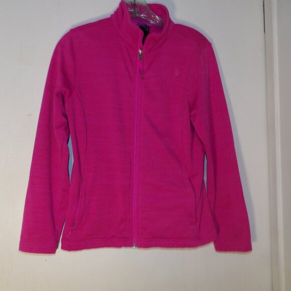 The North Face Big Girls Zippered Sweat Shirt Fleece Girls Sz L - Picture 1 of 7
